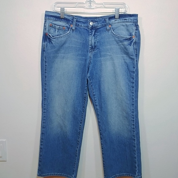 Lucky Brand Classic Rider Crop size 14/32 - Picture 2 of 8